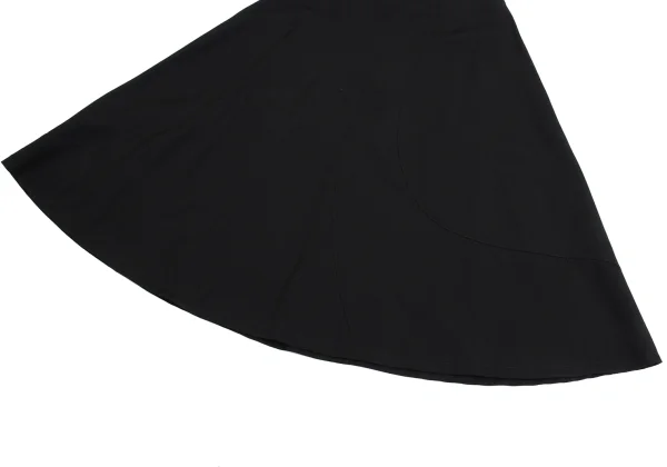 tricot COMME des GARCONS Wool Gaba Curve Switching Skirt K-160983_004