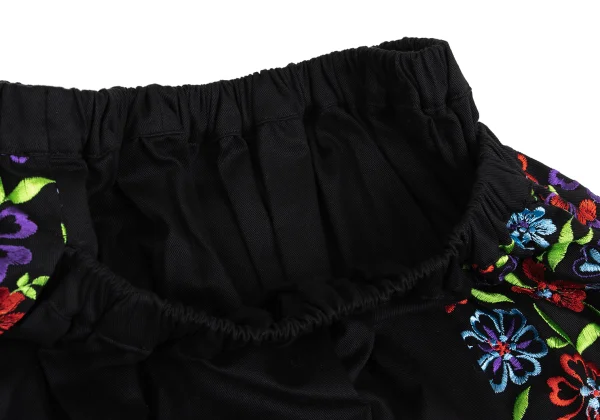 tricot COMME des GARCONS Floral Embroidered Layered Design Skirt K-160984_004