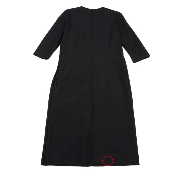 COMME des GARCONS Wool Front Pleated Dress K-160985_009