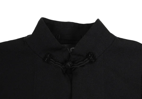 BLACK COMME des GARCONS Dyed Poly Chinese Button Jacket K-160987_004