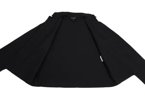 BLACK COMME des GARCONS Dyed Poly Chinese Button Jacket K-160987_010