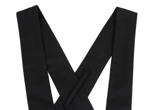 BLACK COMME des GARCONS Wool Gaba Pleats Overall Skirt K-160988_007