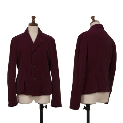 robe de chambre COMME des GARCONS Big Flap Pocket Velour Jacket
