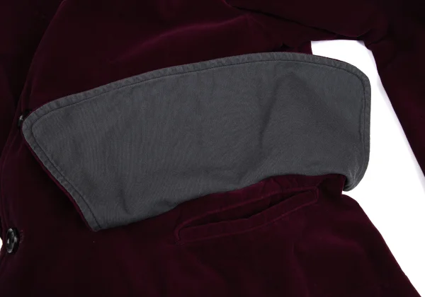 robe de chambre COMME des GARCONS Big Flap Pocket Velour Jacket K-160989_010