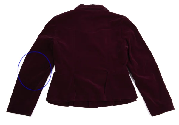 robe de chambre COMME des GARCONS Big Flap Pocket Velour Jacket K-160989_015