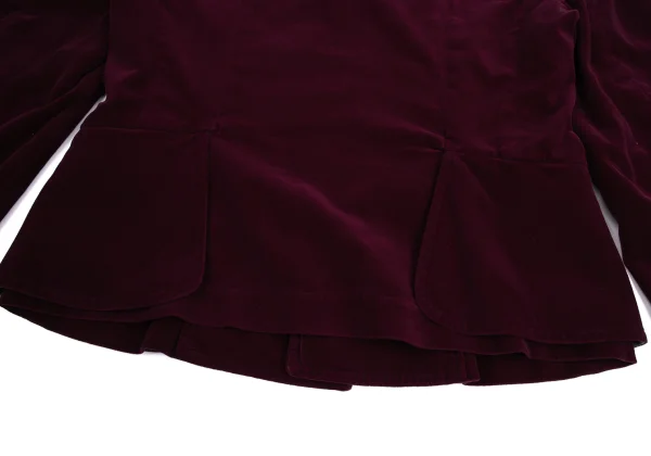 robe de chambre COMME des GARCONS Big Flap Pocket Velour Jacket K-160989_017