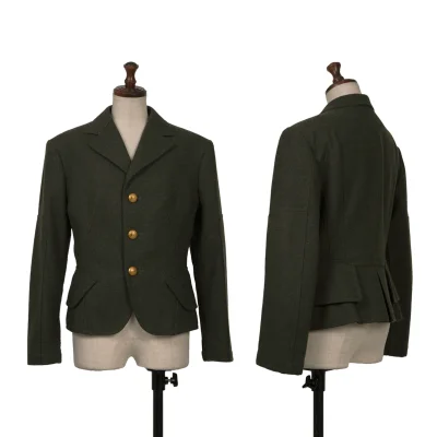 JUNYA WATANABE COMME des GARCONS Wool Blend Big Flap Pocket Jacket