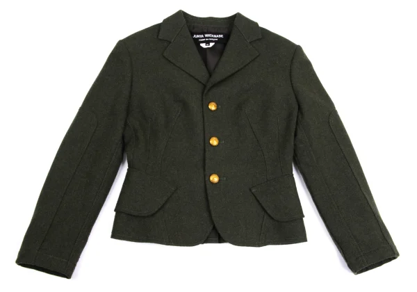 JUNYA WATANABE COMME des GARCONS Wool Blend Big Flap Pocket Jacket K-160990_002
