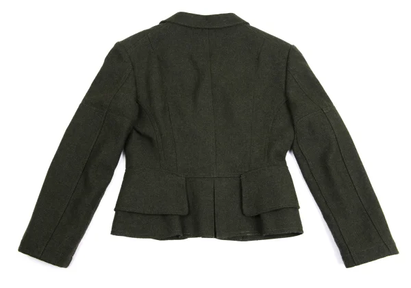 JUNYA WATANABE COMME des GARCONS Wool Blend Big Flap Pocket Jacket K-160990_013