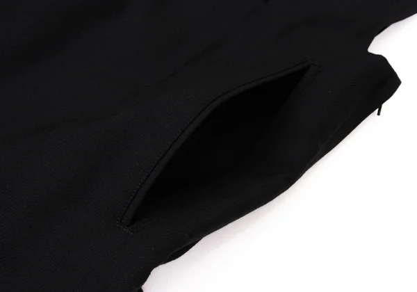 noir kei ninomiya Wool Gaba Wide Overalls K-160992_007