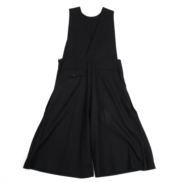 noir kei ninomiya Wool Gaba Wide Overalls K-160992_010