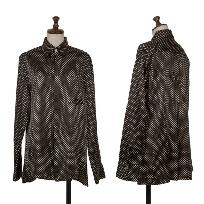 Y's Cotton Silk Dot Shirt