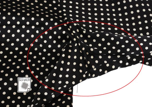 Y's Cotton Silk Dot Shirt K-160993_005