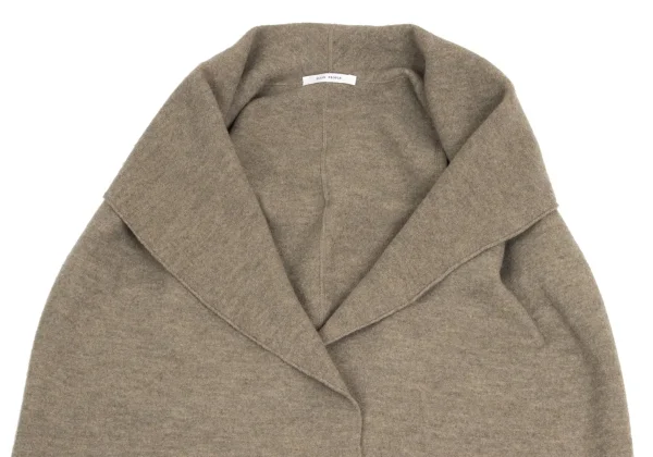 PLAIN PEOPLE Wool Sleeveless Long Cardigan K-160994_003