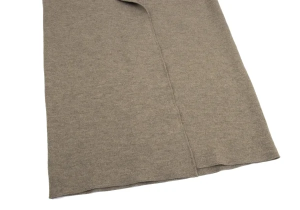 PLAIN PEOPLE Wool Sleeveless Long Cardigan K-160994_006