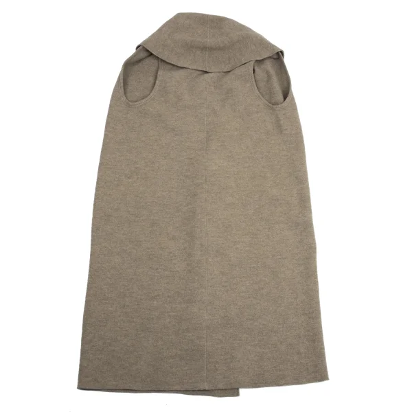 PLAIN PEOPLE Wool Sleeveless Long Cardigan K-160994_008