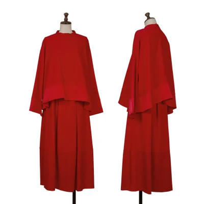 PLAIN PEOPLE Switching Top & Skirt