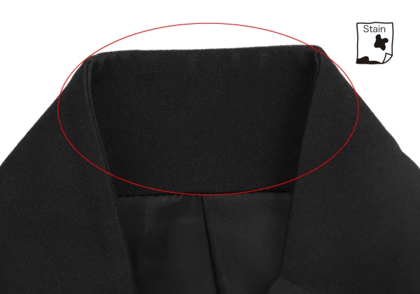 Yohji Yamamoto POUR HOMME Front Stitch Switching Jacket K-161003_004