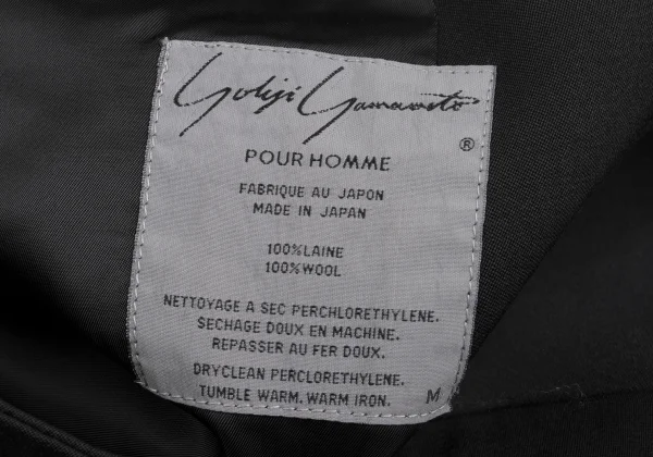 Yohji Yamamoto POUR HOMME Front Stitch Switching Jacket K-161003_014