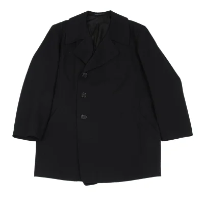 Yohji Yamamoto POUR HOMME Wool Gaba Double Long Jacket
