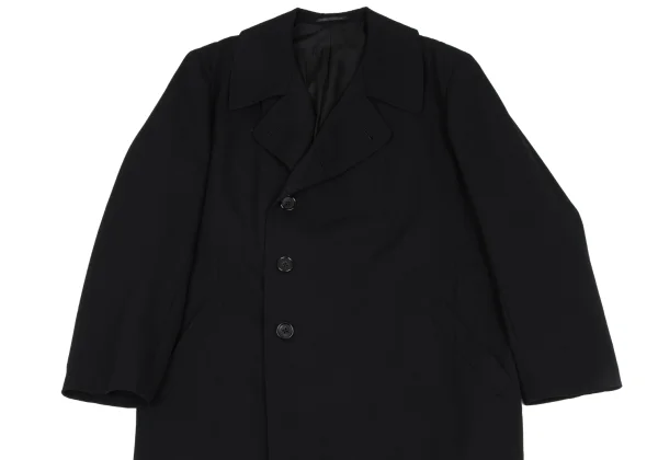Yohji Yamamoto POUR HOMME Wool Gaba Double Long Jacket K-161004_002