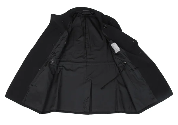 Yohji Yamamoto POUR HOMME Wool Gaba Double Long Jacket K-161004_011