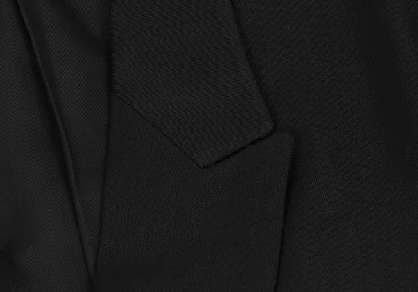 Yohji Yamamoto POUR HOMME Wool Gaba Belted Tuck Jacket K-161005_004