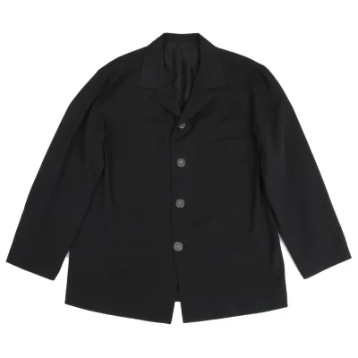 Yohji Yamamoto POUR HOMME Wool Gaba Chrysanthemum Button Design Jacket