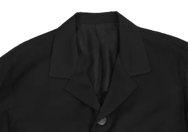 Yohji Yamamoto POUR HOMME Wool Gaba Chrysanthemum Button Design Jacket K-161007_003