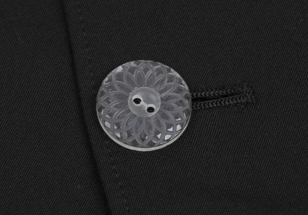 Yohji Yamamoto POUR HOMME Wool Gaba Chrysanthemum Button Design Jacket K-161007_009