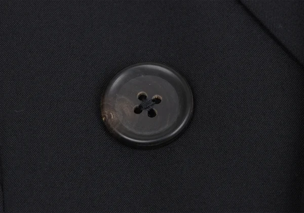 Yohji Yamamoto POUR HOMME Peak Lapel Wool Double Jacket K-161008_004