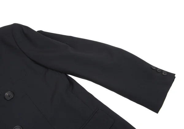 Yohji Yamamoto POUR HOMME Peak Lapel Wool Double Jacket K-161008_005