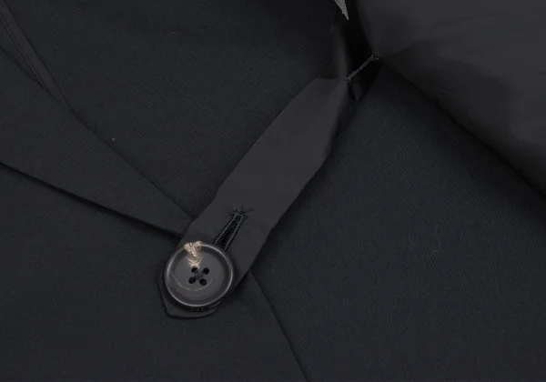 Yohji Yamamoto POUR HOMME Peak Lapel Wool Double Jacket K-161008_011