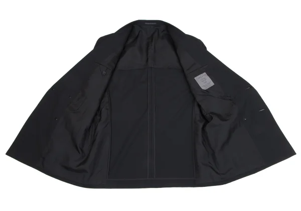 Yohji Yamamoto POUR HOMME Peak Lapel Wool Double Jacket K-161008_012