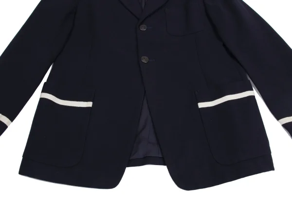Yohji Yamamoto POUR HOMME Taping Design Wool Jacket K-161009_008