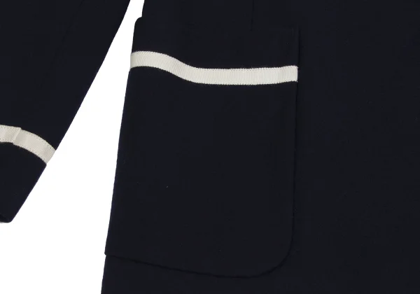 Yohji Yamamoto POUR HOMME Taping Design Wool Jacket K-161009_009