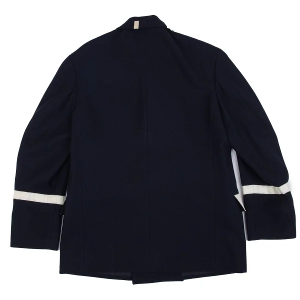 Yohji Yamamoto POUR HOMME Taping Wool Jacket K-161010_014