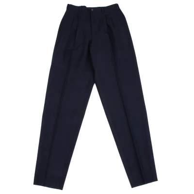 Yohji Yamamoto POUR HOMME Wool Tuck Pants