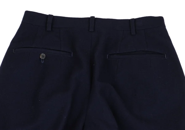 Yohji Yamamoto POUR HOMME Wool Tuck Pants K-161011_010