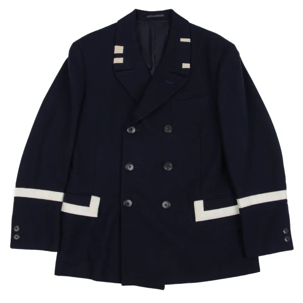 Yohji Yamamoto POUR HOMME Taping Wool Jacket & Pants K-161012_002