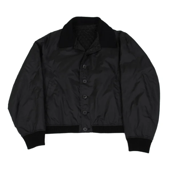 Yohji Yamamoto POUR HOMME 6.1 THE MEN Back Print Reversible Blouson Black L K-161013_001