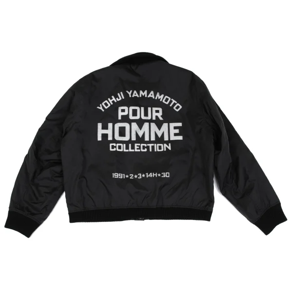 Yohji Yamamoto POUR HOMME 6.1 THE MEN Back Print Reversible Blouson K-161013_013