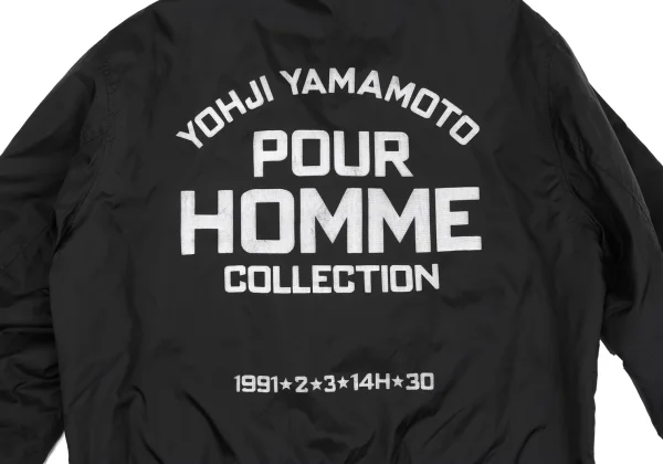 Yohji Yamamoto POUR HOMME 6.1 THE MEN Back Print Reversible Blouson K-161013_014