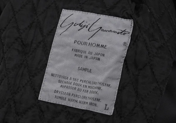 Yohji Yamamoto POUR HOMME 6.1 THE MEN Back Print Reversible Blouson K-161013_017