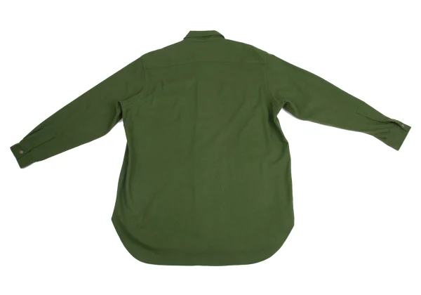 Yohji Yamamoto POUR HOMME Double-breasted Flannel Shirt K-161015_011