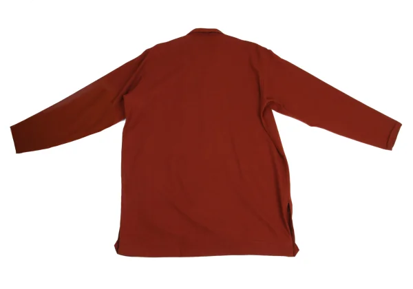 Yohji Yamamoto POUR HOMME Flannel Open-collar Shirt K-161016_011