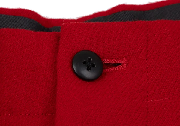 Yohji Yamamoto POUR HOMME Wool Tuck Pants K-161019_003