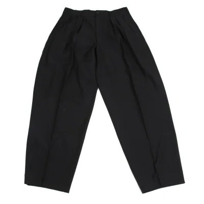 Yohji Yamamoto POUR HOMME Wool Tuck Pants