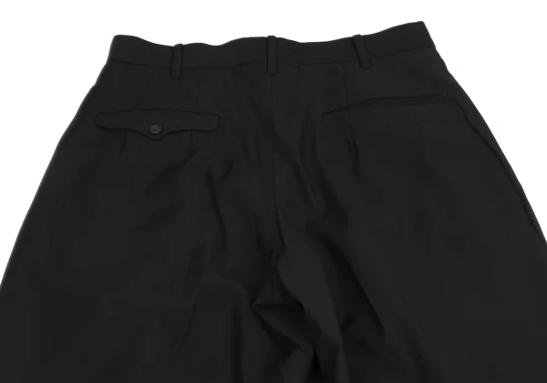 Yohji Yamamoto POUR HOMME Wool Tuck Pants K-161021_011