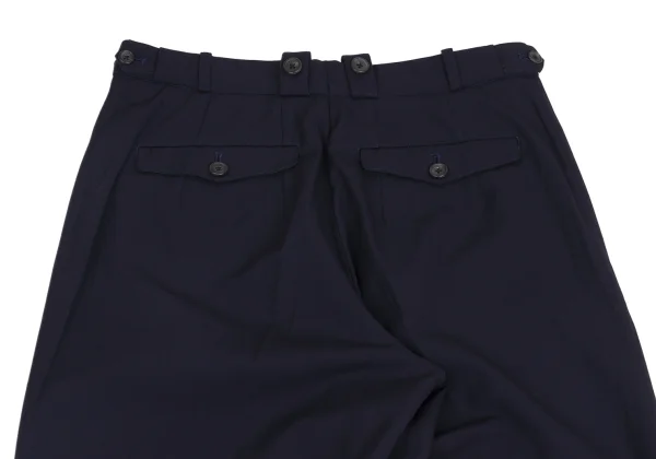 Yohji Yamamoto POUR HOMME Wool Gaba Ankle Band Pants K-161022_012